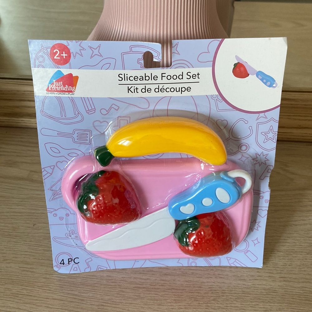 Sliceable Food Set For Children